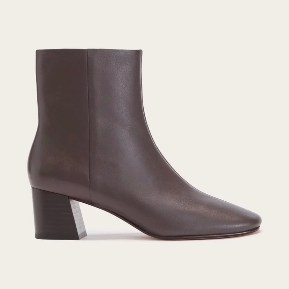Everlane The Day Boot dark brown